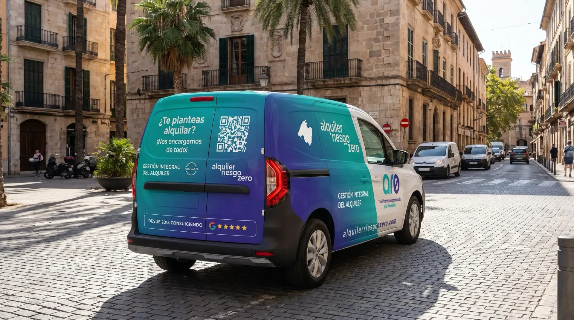 Nueva marca y web a medida para una gestora de alquileres de Mallorca.