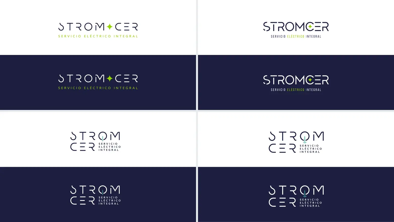 Intermediate logo tests before the final version