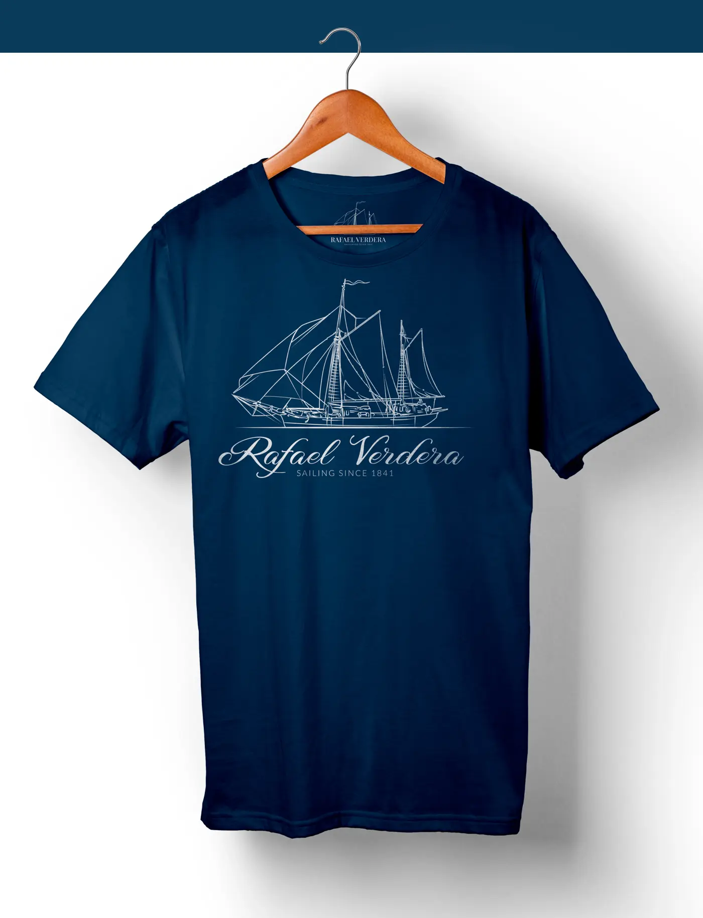 Promotional graphic pieces for the Velero Rafael Verdera