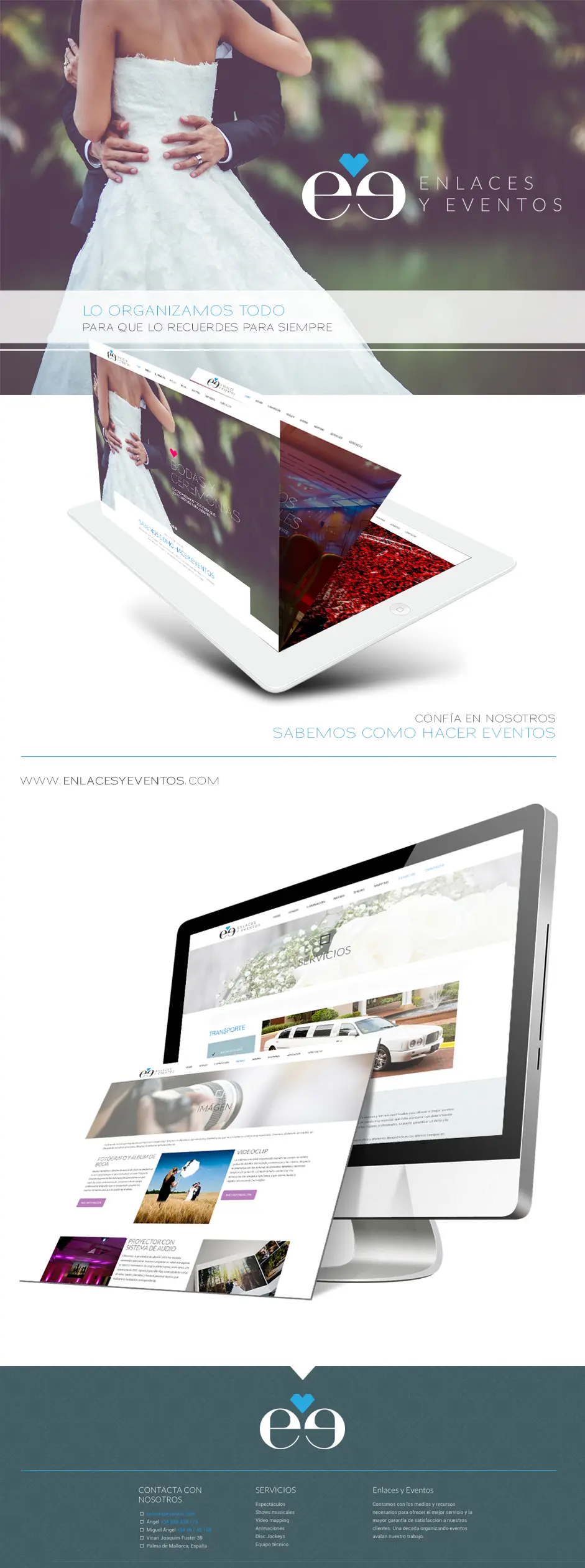 Web de Enlaces y Eventos