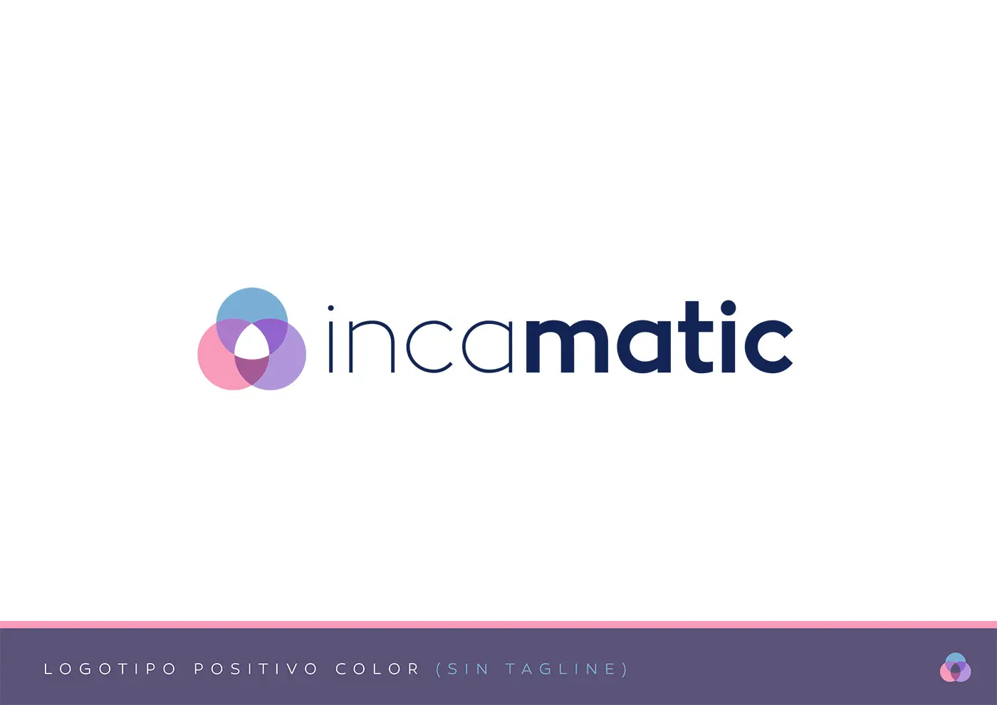 Página del manual con el logotipo de Incamatic en su versión positiva a color