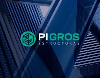 Identidad corporativa de Estructuras Pi Gros