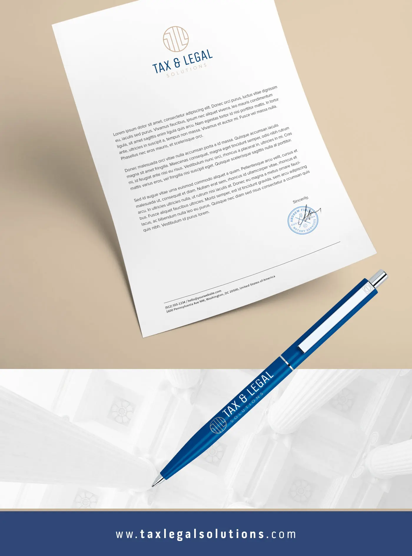 Tax & Legal Solutions brand applications