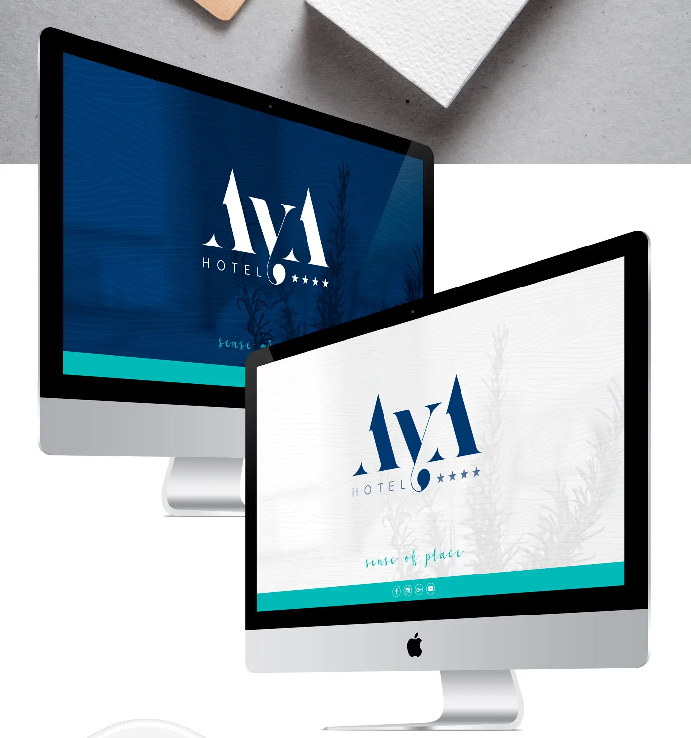 Aplicaciones de marca de AyA Hotel