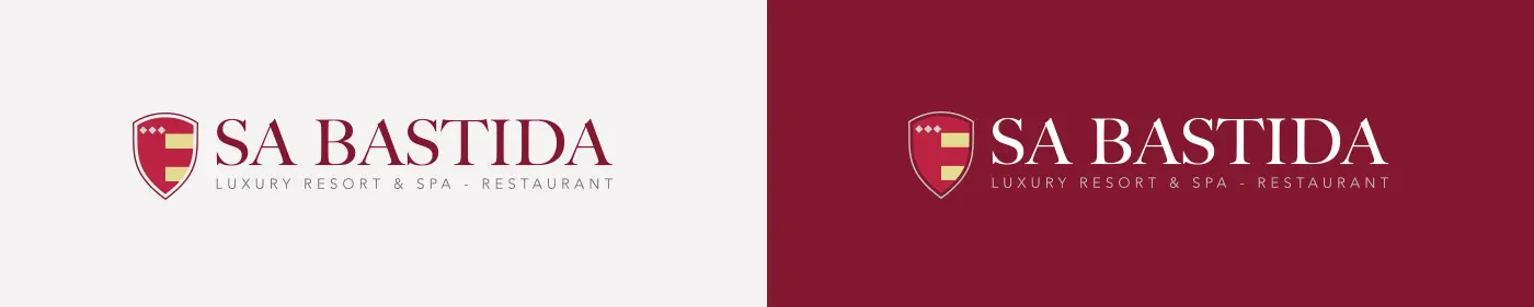Family crest built into the new identity