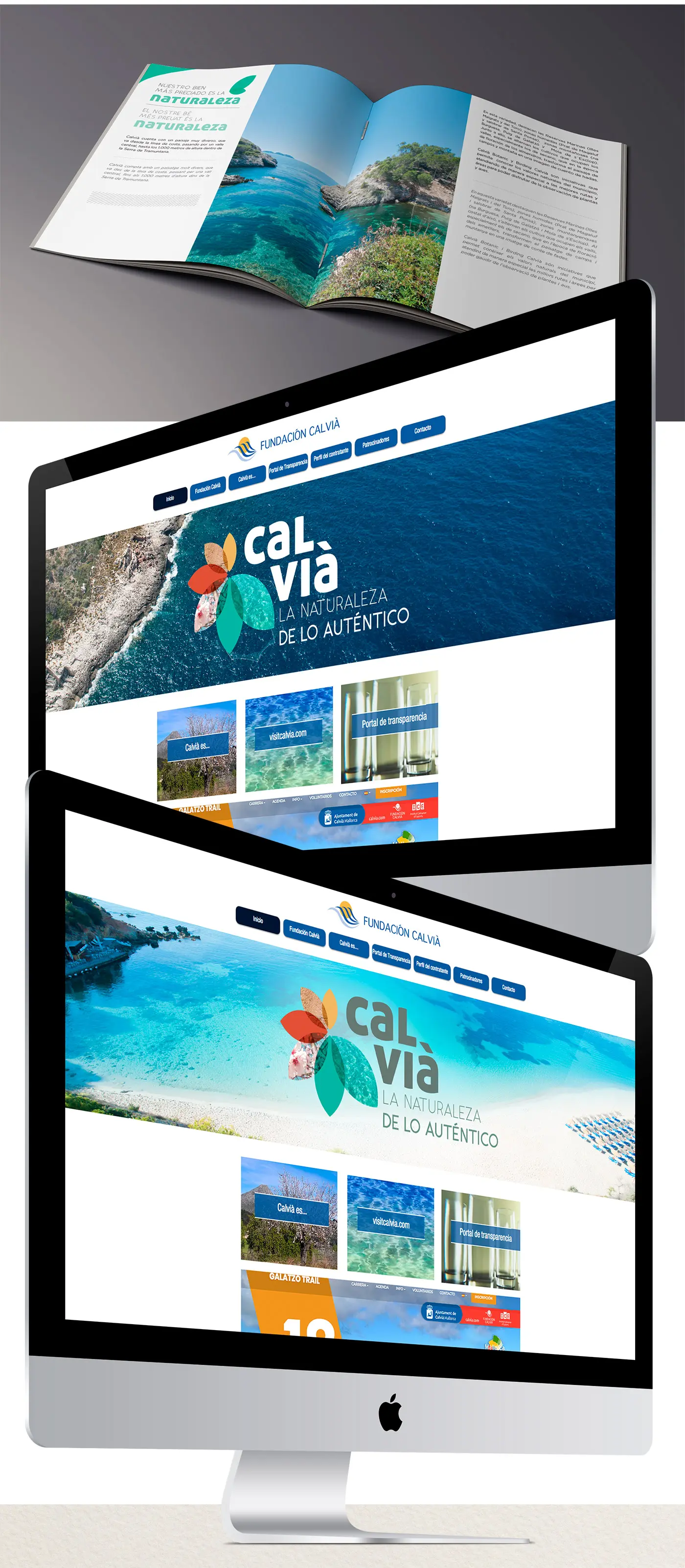Folleto informativo de Fundación Calvià