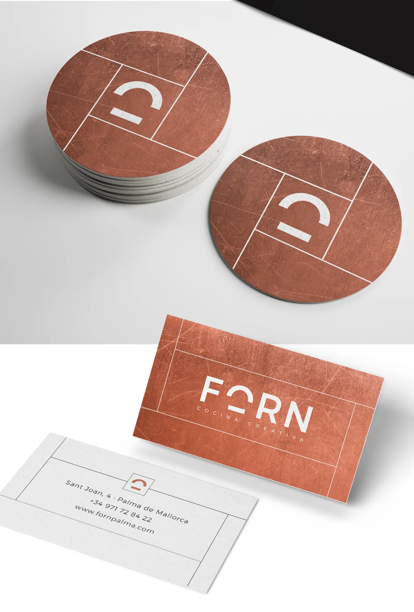 Brand elements applied in the dining room