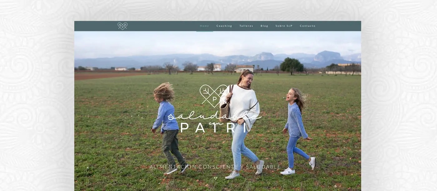 Aplicación de la identidad en la web de talleres