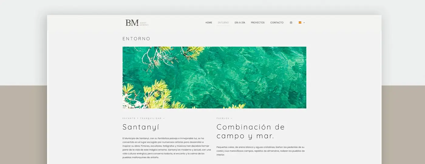 Bonet Moreno graphic application