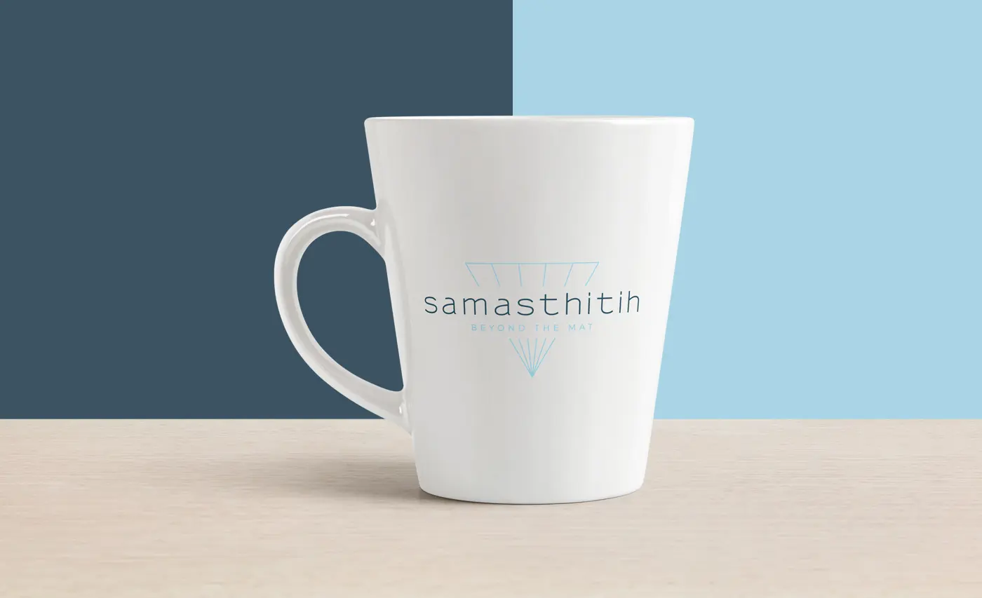 Complete brand identity of Samasthitih