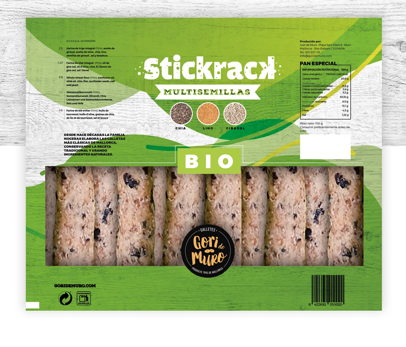Stickrack brand application