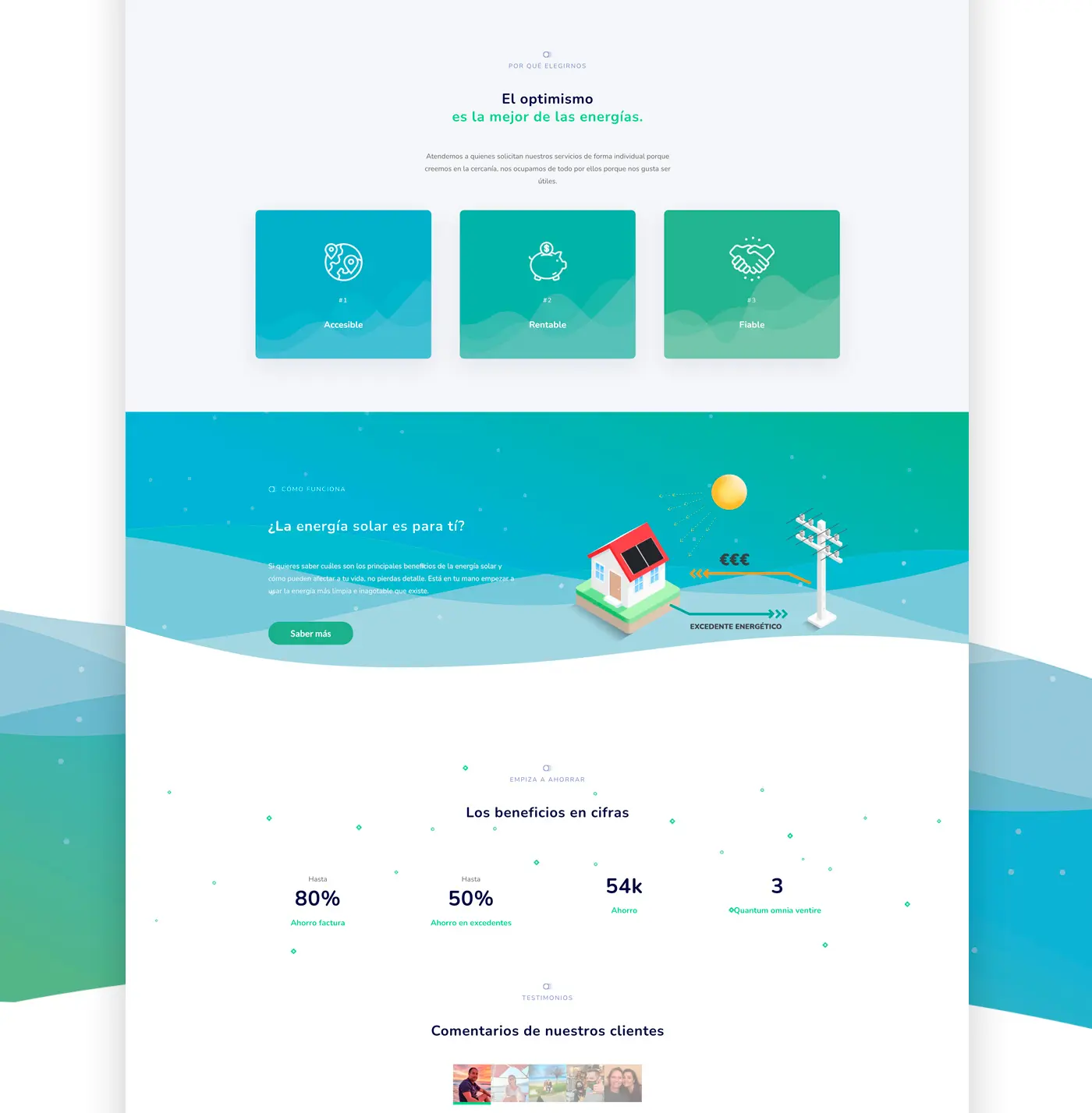 Desarrollo web de EnergyLife