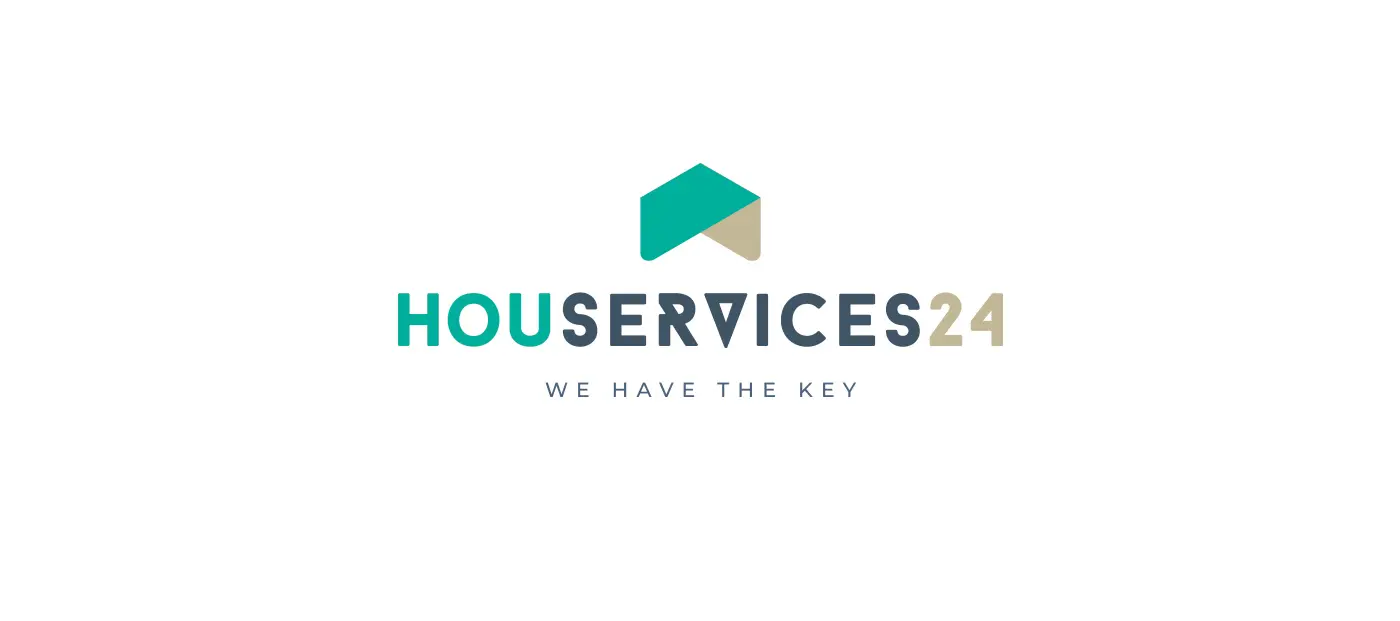 Full Houservices24 logo with the tagline 'We have the key'