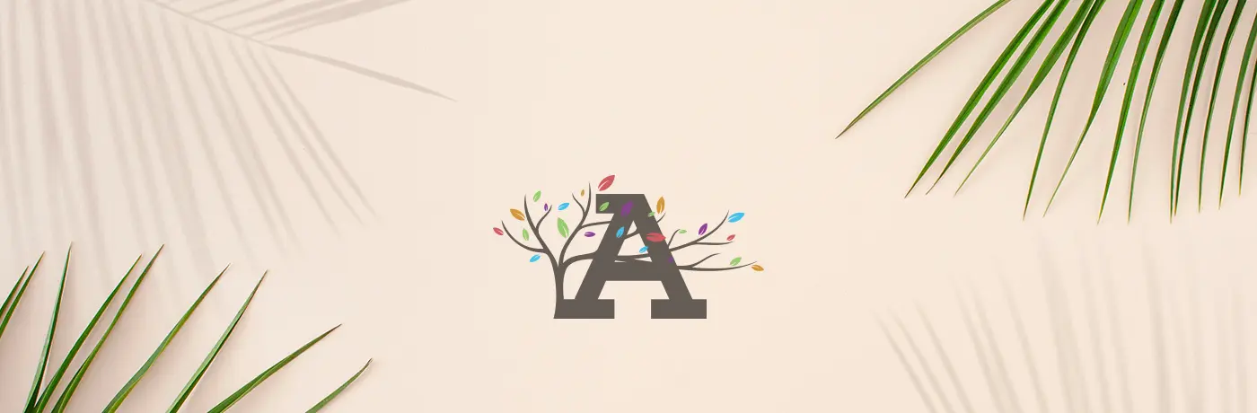 Detail of the branch in the Arbona logotype