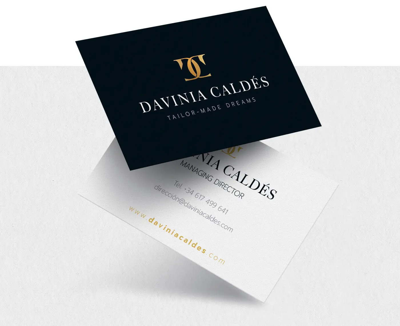 Monograma de Davinia Caldés