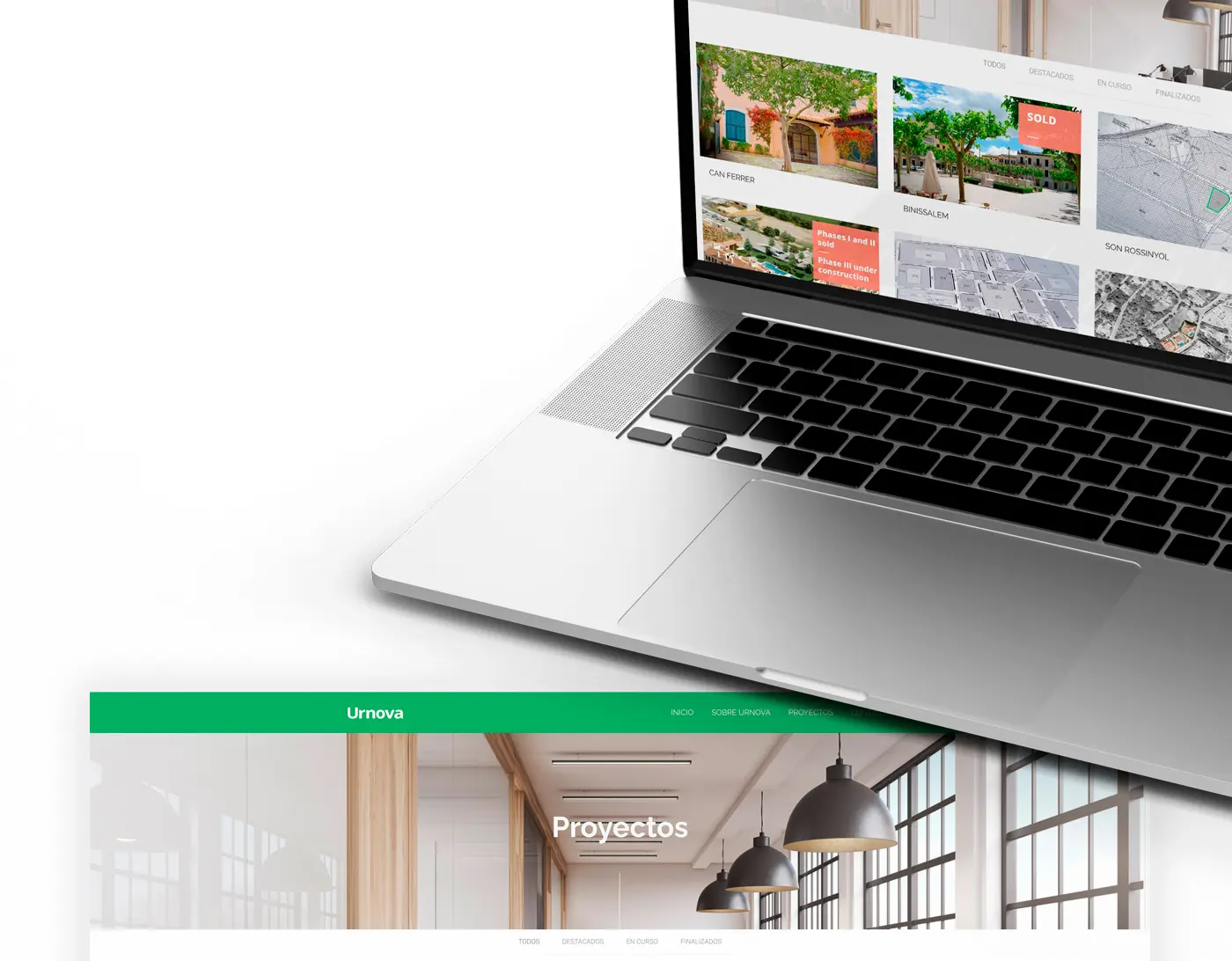 Catálogo de proyectos residenciales de Urnova