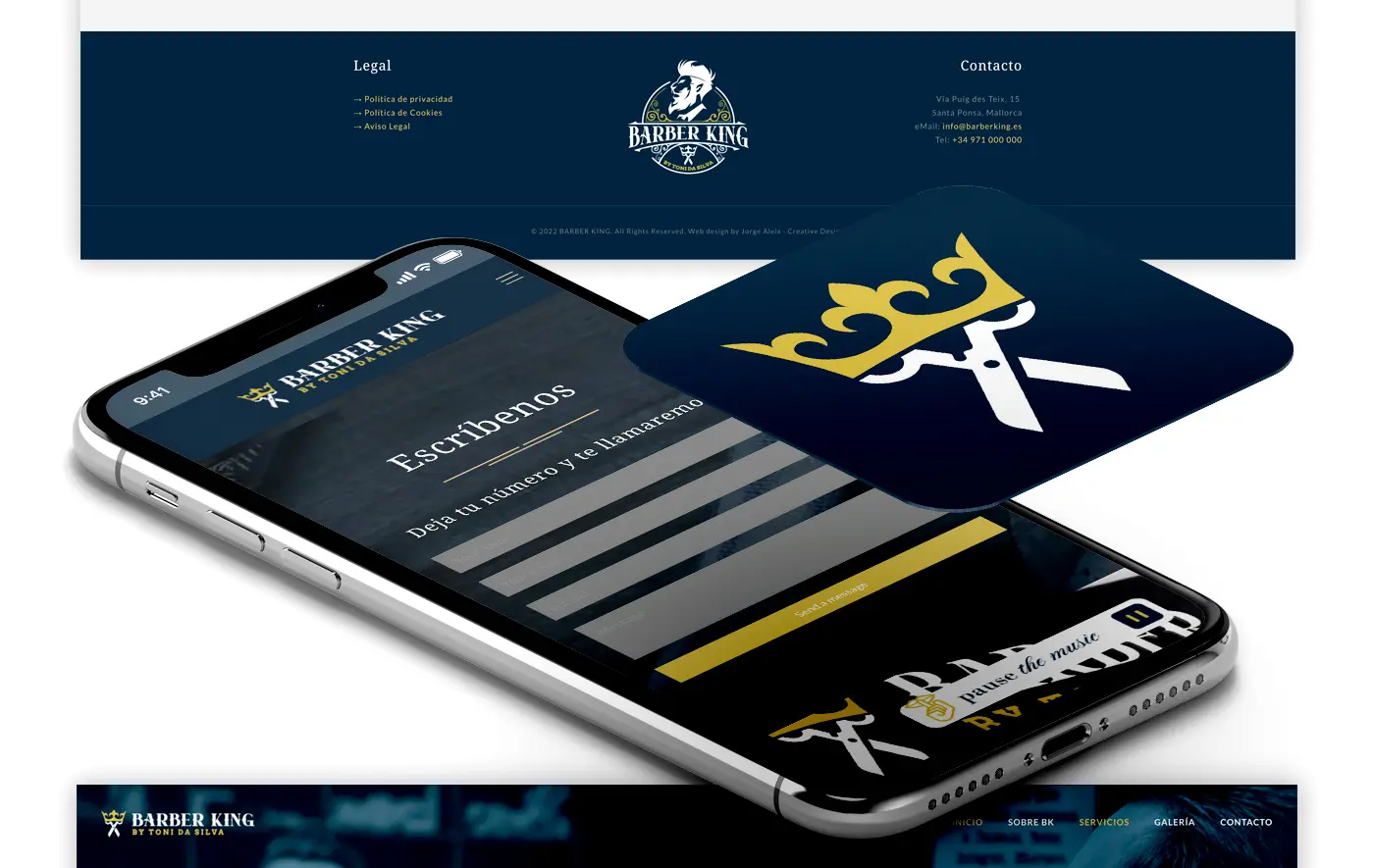 Web de Barber King