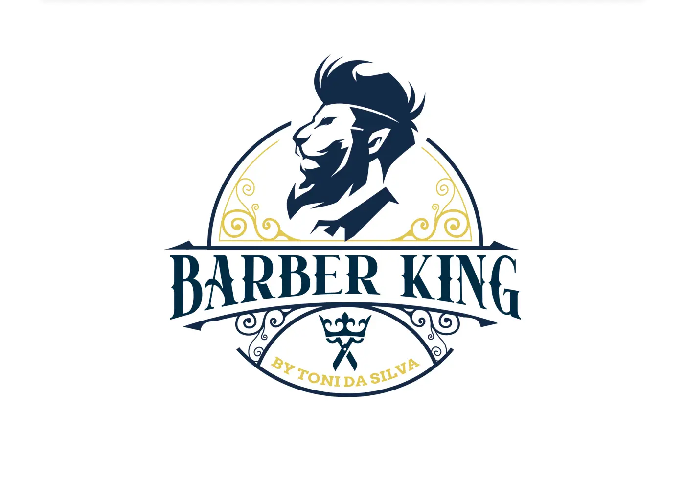 Vista general de la web de Barber King