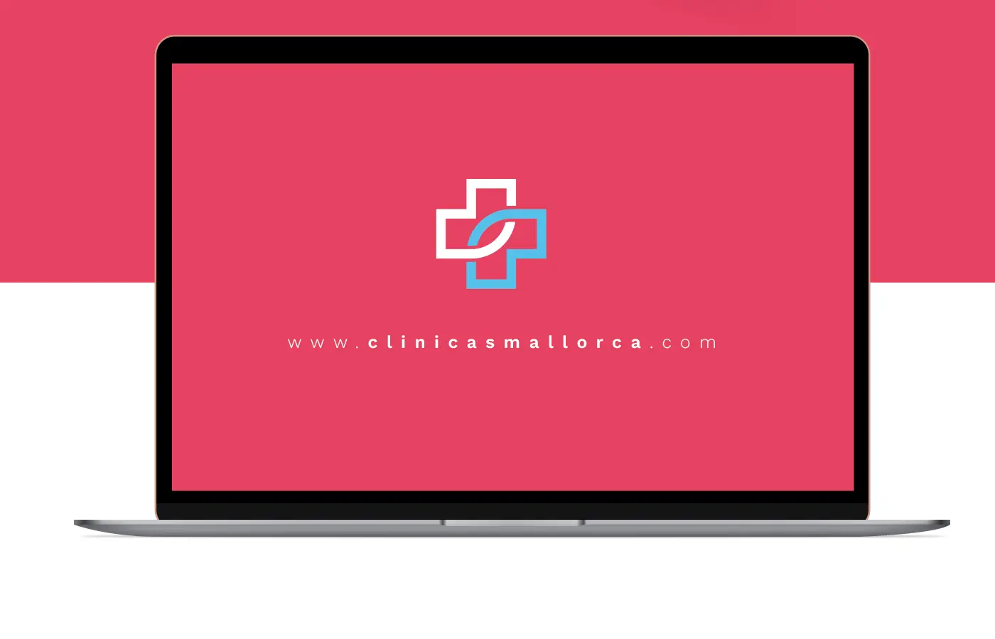 Identidad de marca de Clínicas Mallorca aplicada