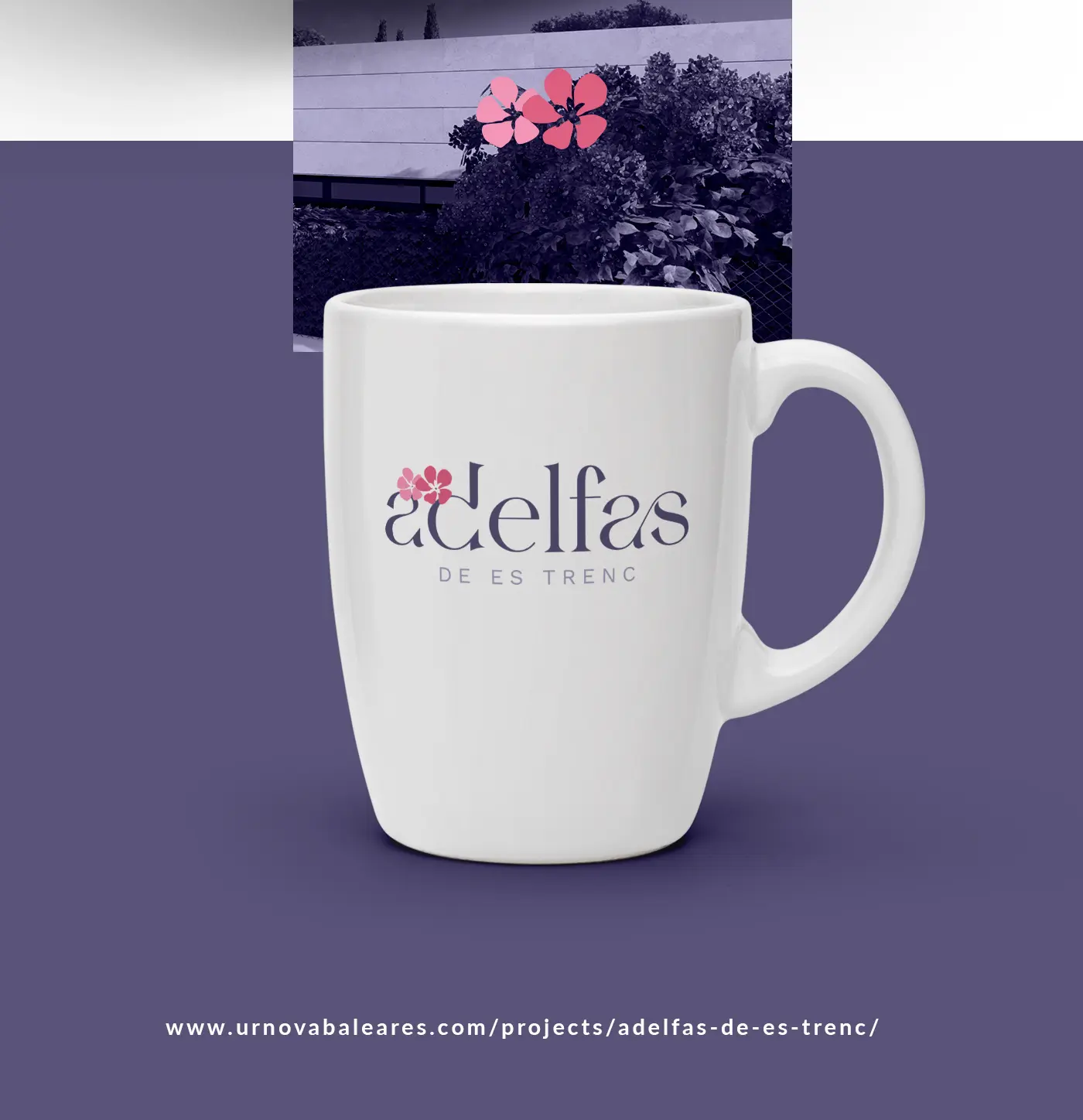 Logotip final d'Adelfas de Es Trenc