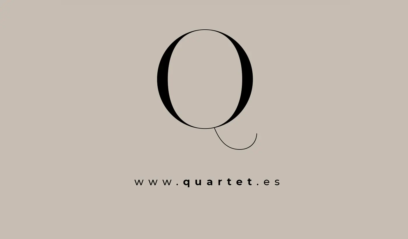 Vista general de la web de Quartet
