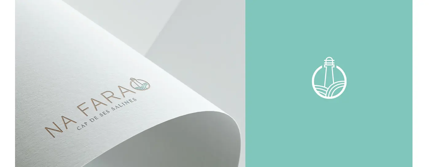 Application of the Na Farao logo