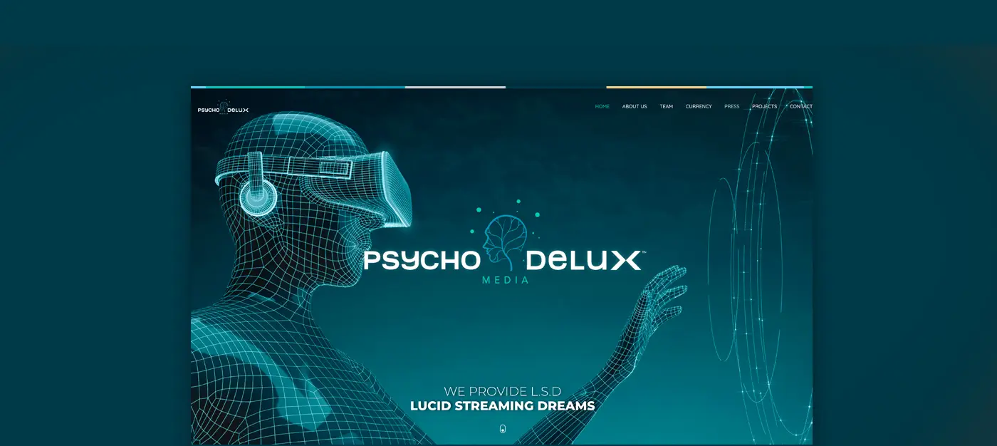 Psycho Delux Media website