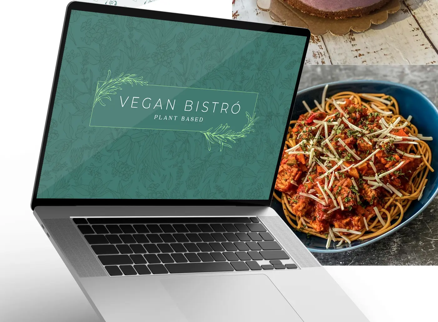 Graphic materials for Vegan Bistro