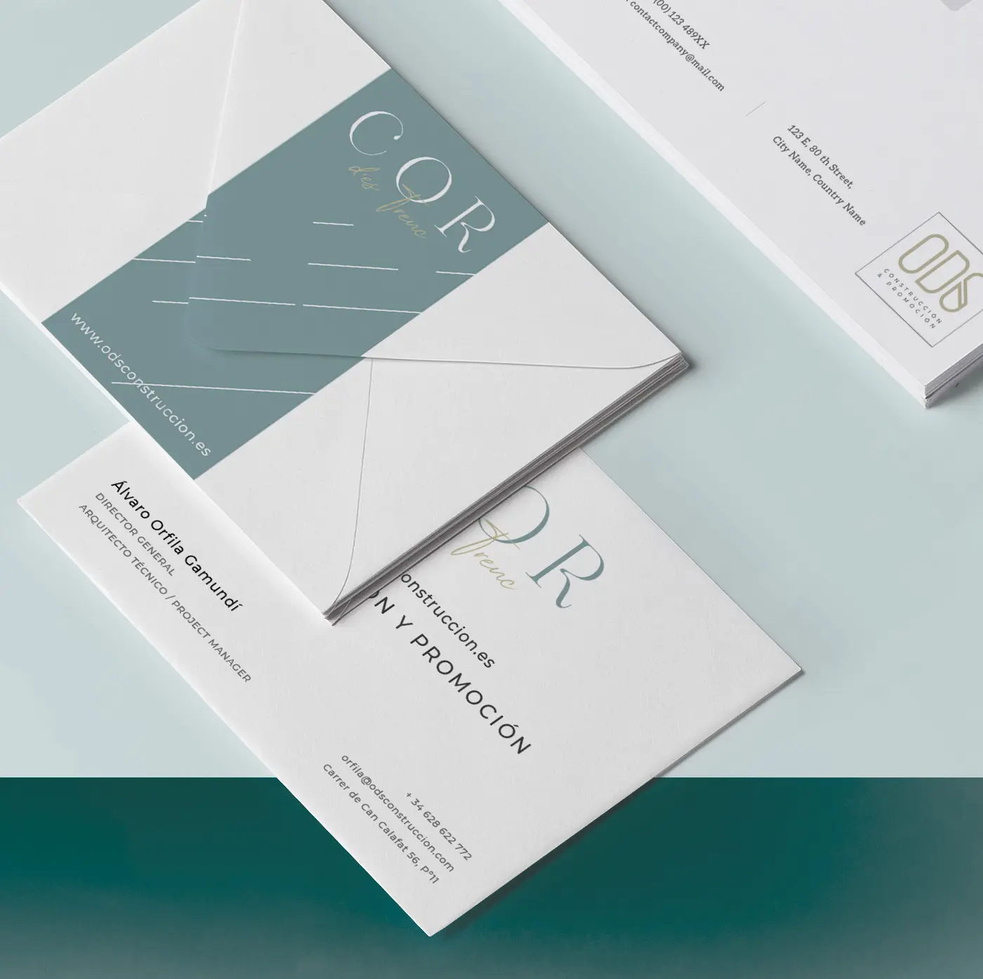Aplicación del logotipo de Cor d'es Trenc