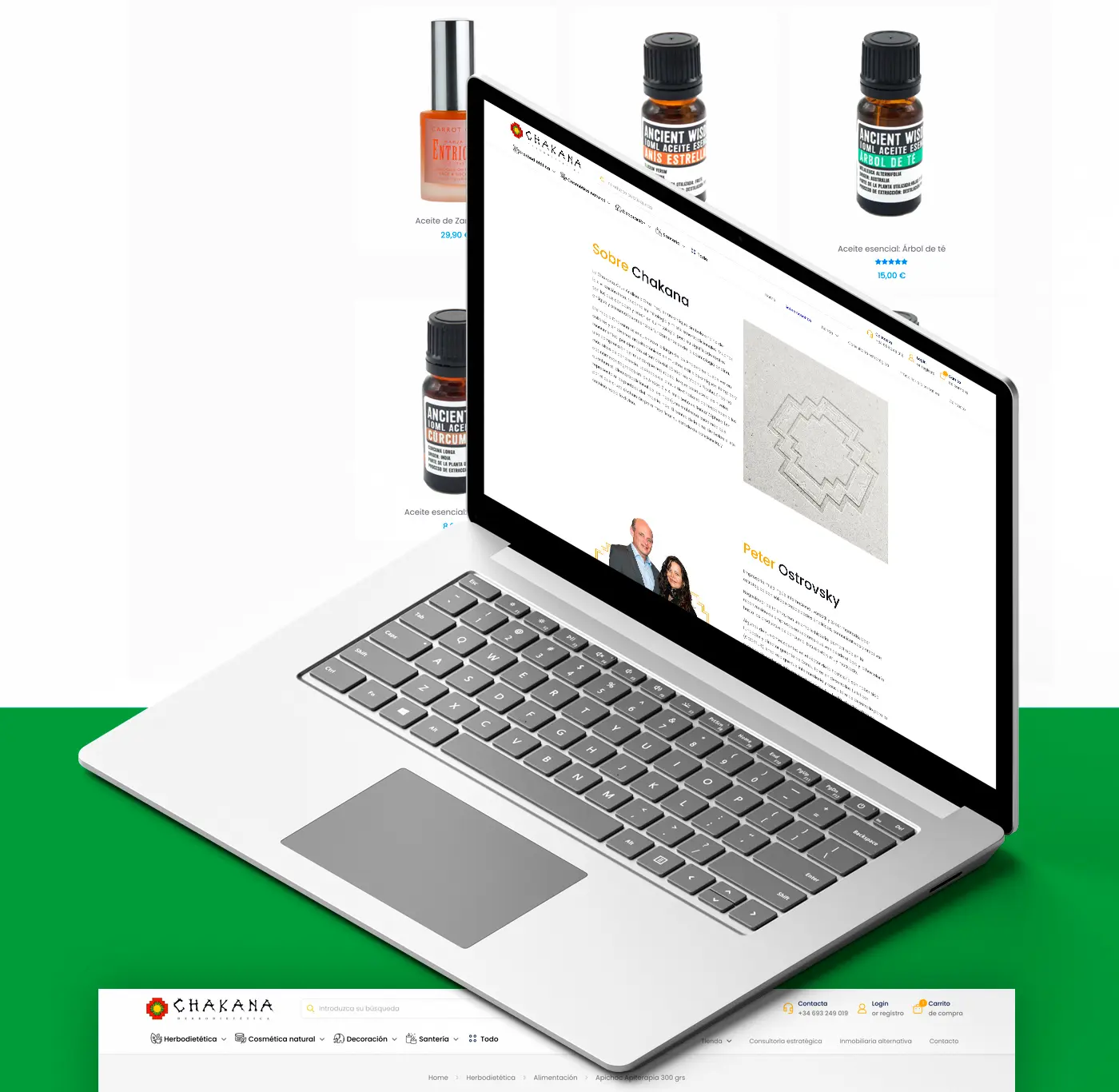 Chakana's brand philosophy section