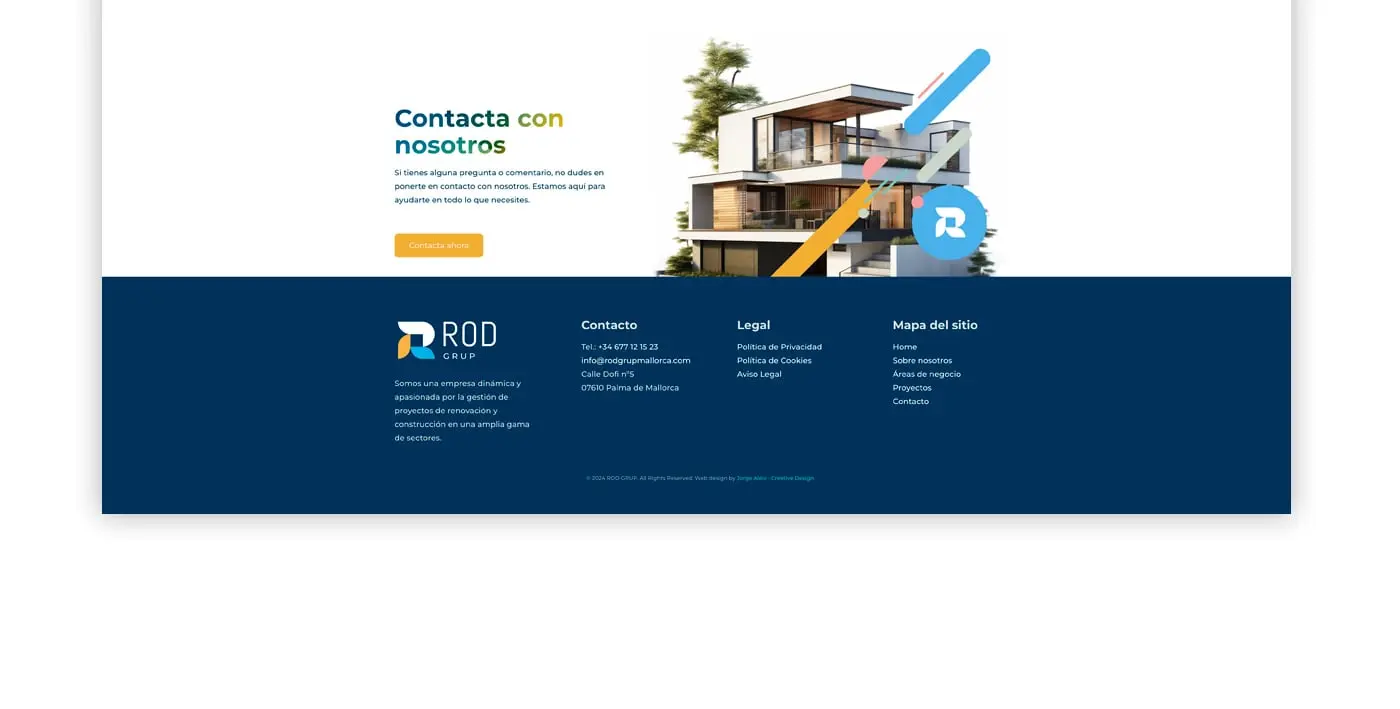 Identitat i web de ROD Grup