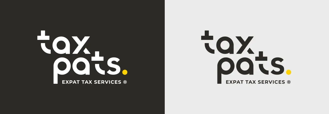 Logotipo en sus versiones sobre fondo negro y fondo gris claro