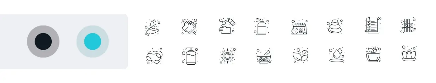 Packaging de la gama de productos de Imago Dei