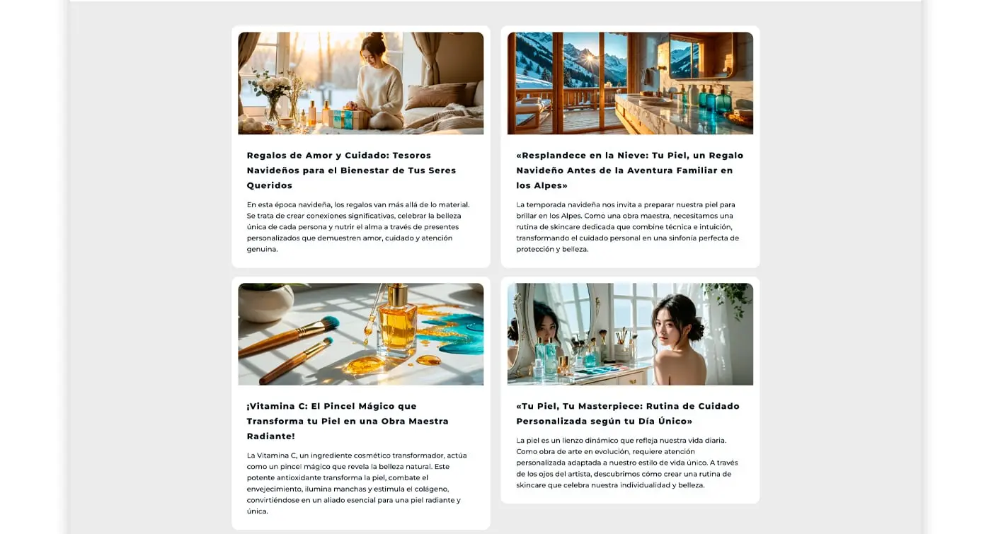 Identidad, packaging y web de Imago Dei Skincare