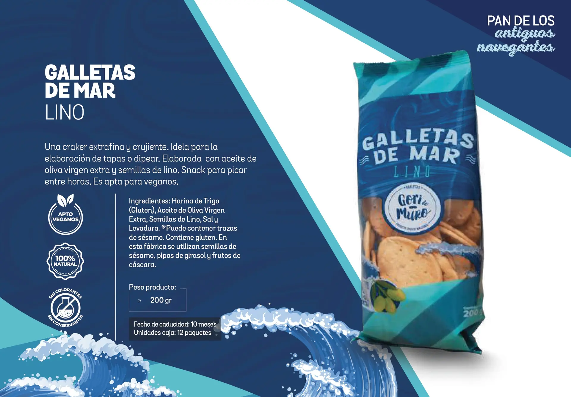 Packaging de Galletes de Mar Lli