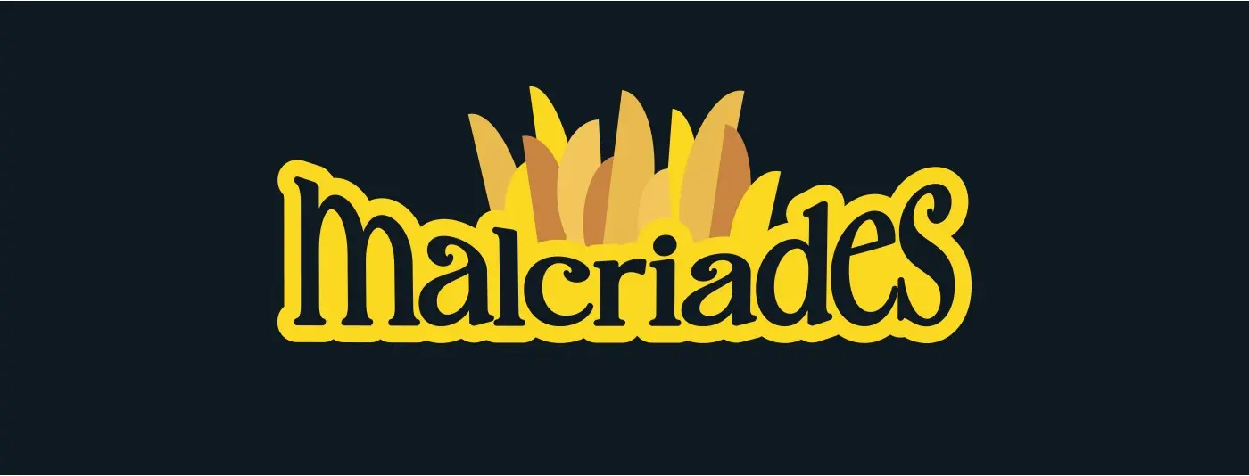 Detail of the potato wedges in the logo