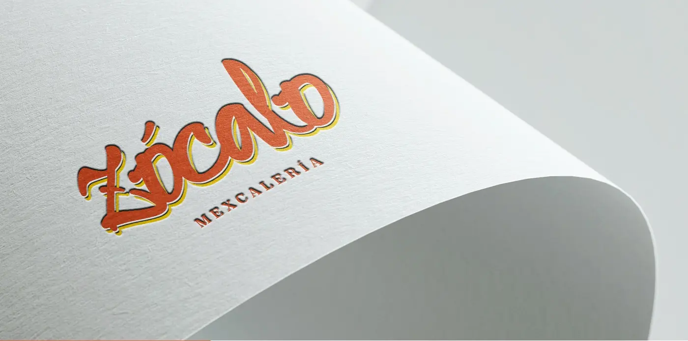 Carta i elements gràfics amb il·lustracions de cultura mexicana