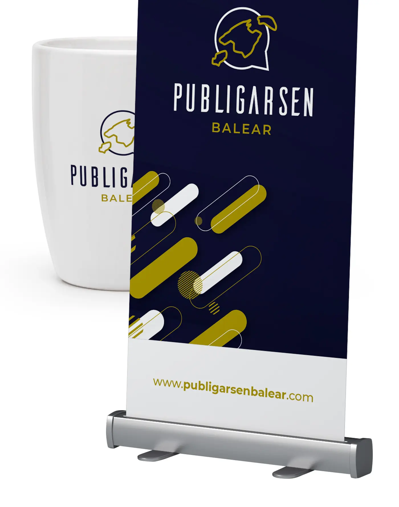 Branding y diseño web de Publigarsen Balear