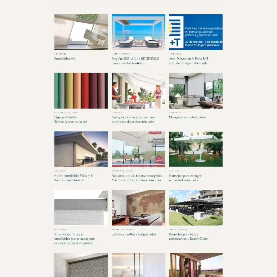 Área Deluxe blog with tips, news and decoration ideas