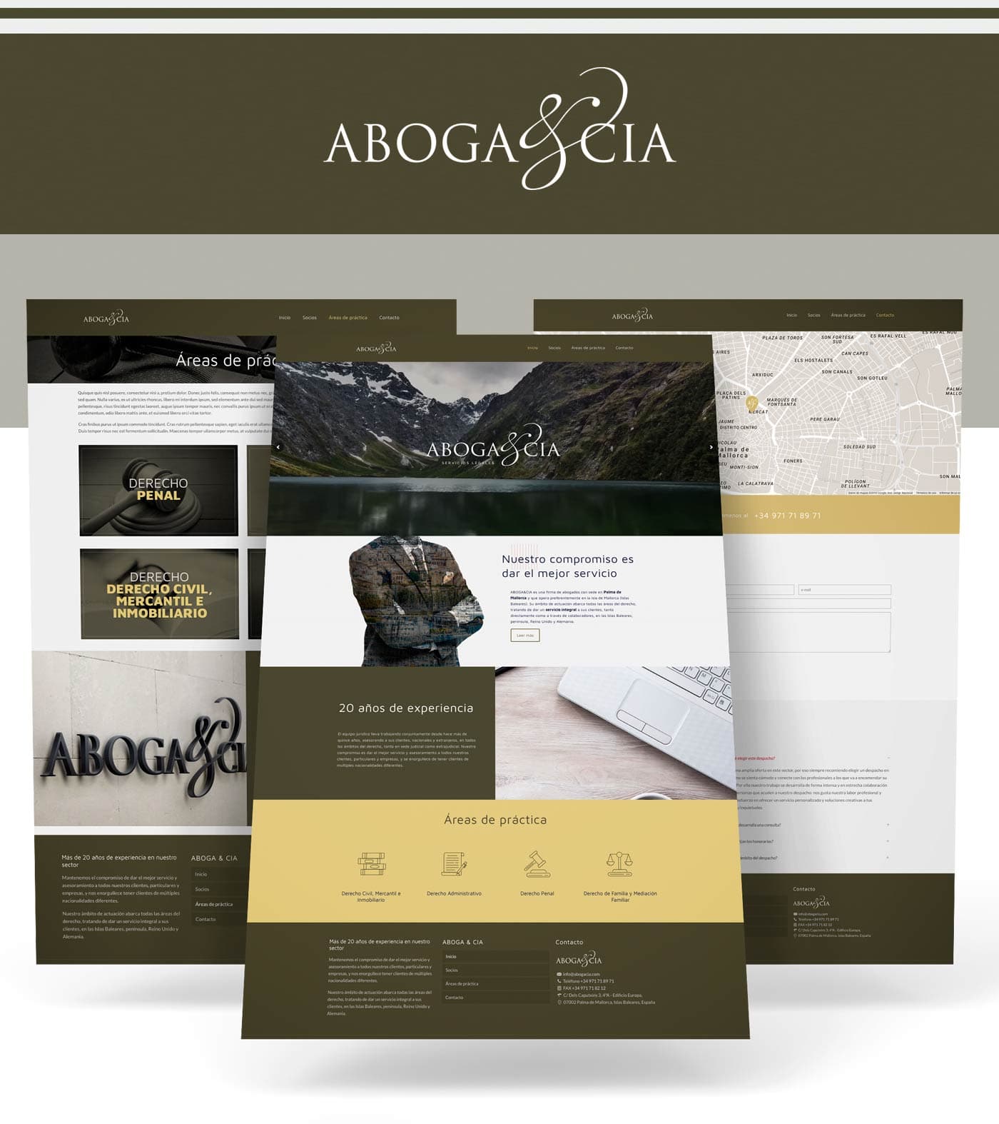 Multilingual structure of ABOGA-CIA
