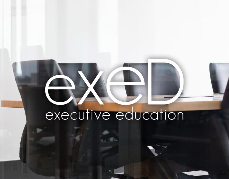 Disseny Web per a EXED · Executive Education