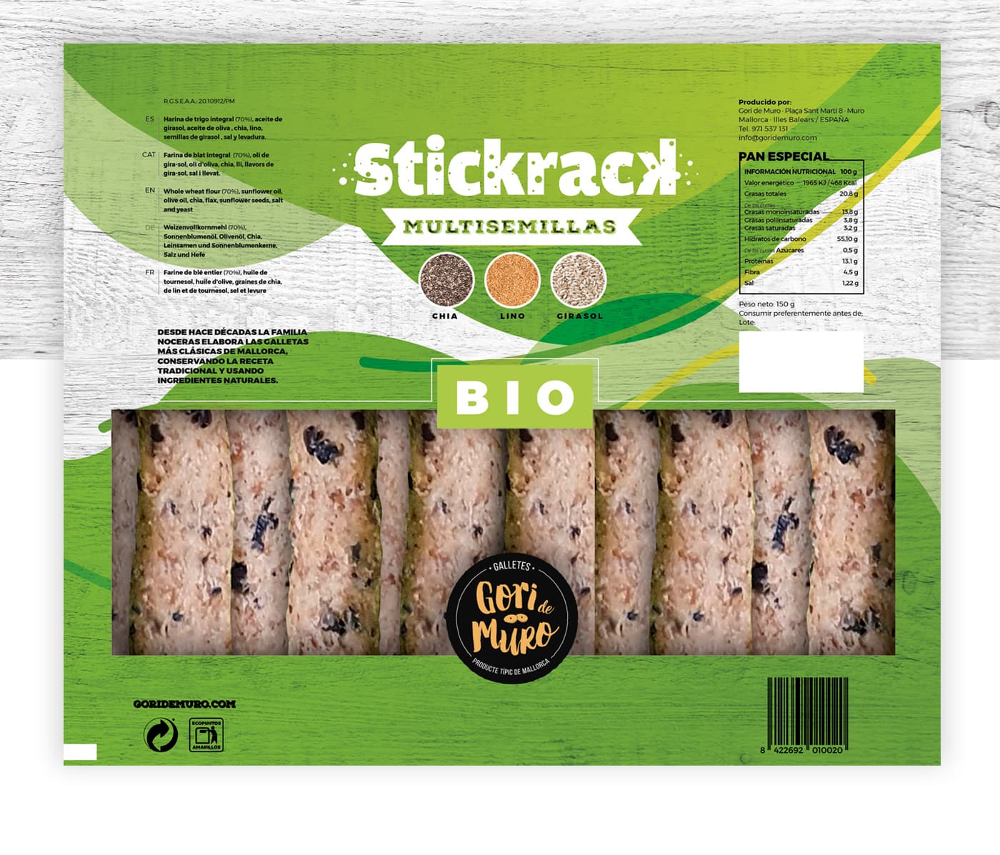 Stickrack brand application