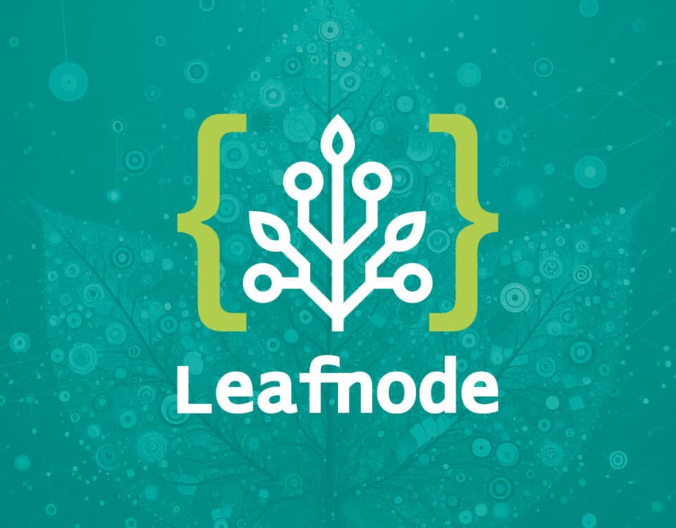 Identitat de Marca per a Leaf Node