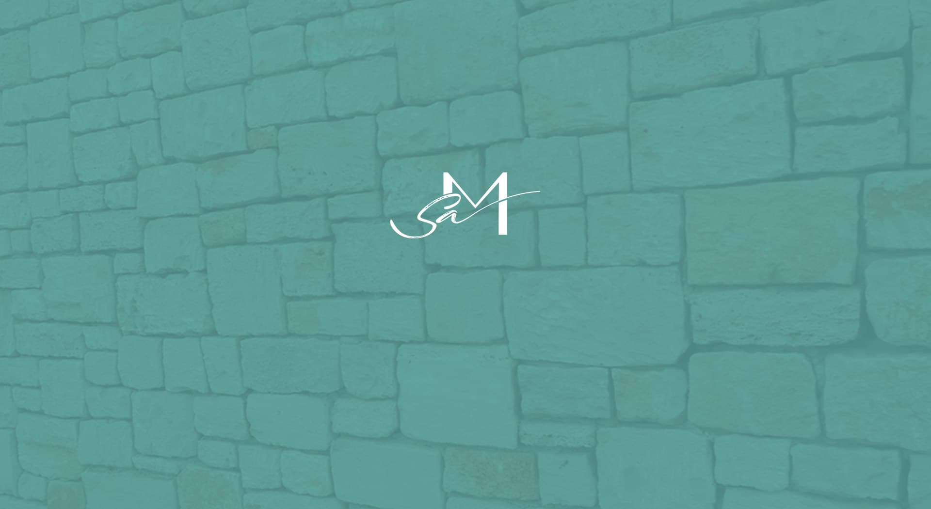 Un logotipo inmobiliario que respira calma mediterránea.
