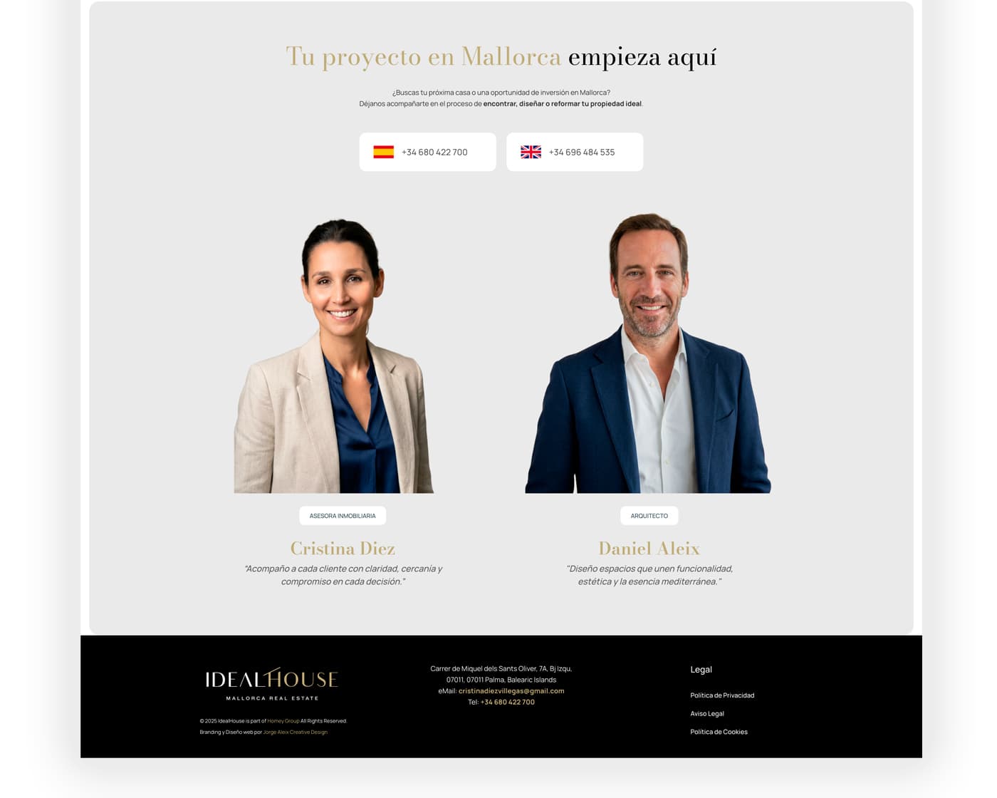 Ideal House · muntatge, peça 8