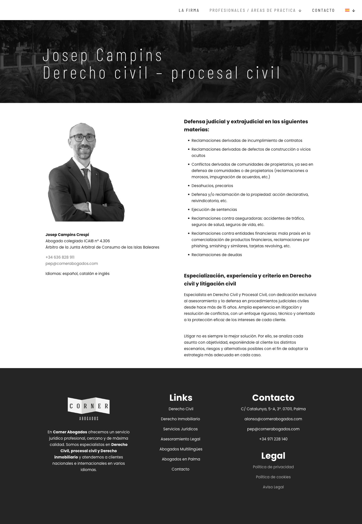 Resultado — Corner Abogados
